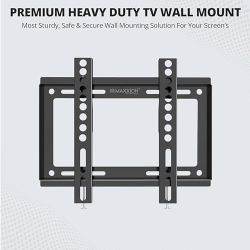 Image of Heavy Duty TV Wall Mount Bracket for 14-42 Inches LED /HD /Smart TV'S, Universal Fixed TV Wall Mount Stand (Pack of 3, 14 to 42 Inches)