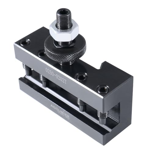 Image of Accusize Industrial Tools Style Bxa Boring, Turning and Facing Holder, for 3 /4 inch Turning Tools, Quick Change Tool Holder, Style 2 Ex-Large, 0250-0202T