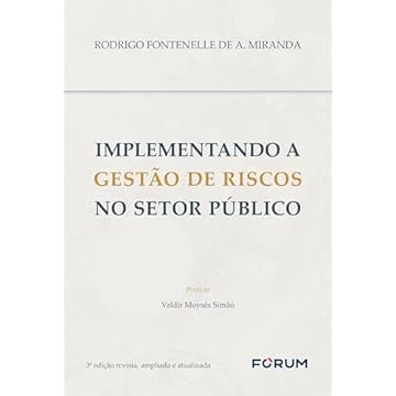 Capa do livro Implementando a Gestão de Riscos no Setor Público