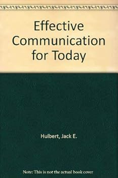 Hardcover Effective Communication for Today Book