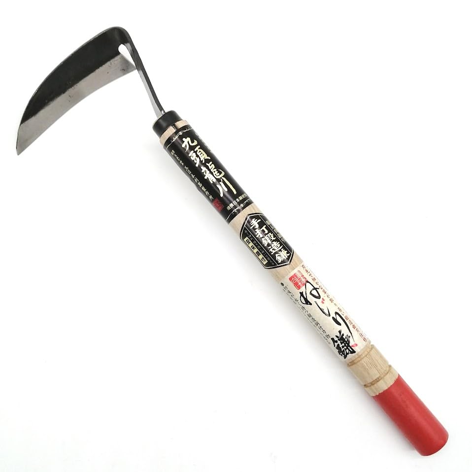 草と山 Amazon | 九頭龍川 農家向け ねじり鎌 300mm椎赤柄 | かま