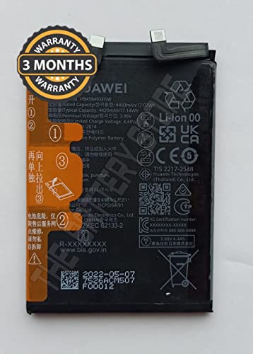 Image of THE BATTERY STORE Orignal HB456593EGW Battery for Huawei Mobile BATTERRY with 3 Months WARRENTY New Model Please Check Your Mobile Battery Model Carefully and Purchase (for Huawei HB456593EGW)