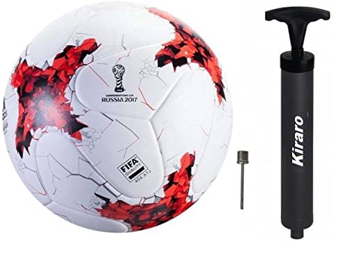 Kiraro Russia Red 2017 Football with Air Pump Size: 5 (Pack of 1) (B09JMSNG6B) Amazon Price History, Amazon Price Tracker