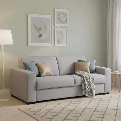 Talamo Italia - Divano letto 2 posti Alena, Sofà Soggiorno