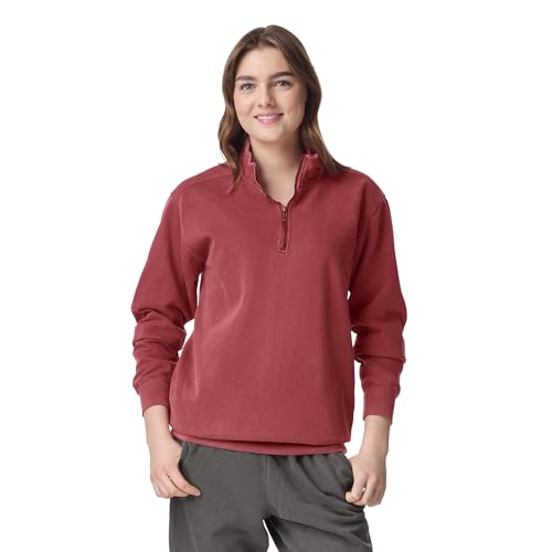 Image of Comfort Colors Adult 1 /4 Zip Sweatshirt, Style 1580