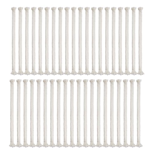 6 m Ø 8 mm Mèche pour Lampes à Huile Peut être Découpée sur Mesure, Mèche de Rechange, Mèche de Rechange pour Torches, Mèche Lampe à Pétrole pour...
