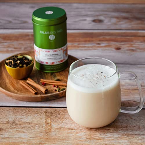 Palais Des Thés - Chaï Impérial - Premium Black Chai Tea With Black Tea, Cardamom, Pink Peppercorns, Cinnamon, Ginger, And Orange Zest - 3.5Oz Loose Leaf Metal Gift Tin #TOP3