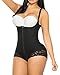YIANNA Body Reductor Mujer Shapewear Bodysuit Busto Abierto Faja Reductora Colombiana Moldeadora Fajas Colombianas Lencería Negro 7200 Size M