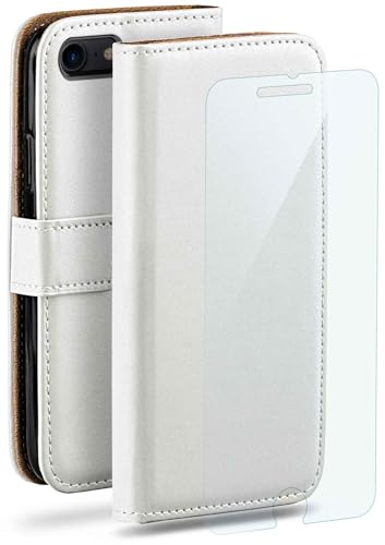 Kit de protection 360 iPhone 7/8 moex blanc avec étui intégral et film écran