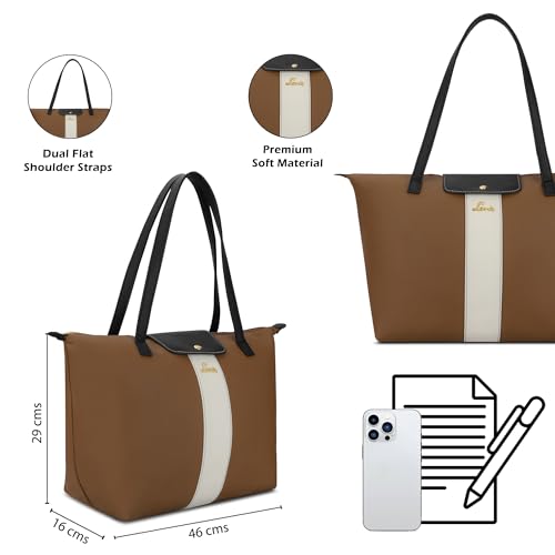 Image of Lavie Women's Vincy Tote Bag | Tote Bag for Work | Ladies Purse | Stylish Shoulder Bag | Gift for Women