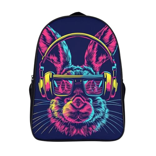 Mochila escolar de conejo para evitar dolores de espalda en niños de primaria