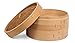 BirdRock Home Bamboo Steamer (Classic Bamboo, 10