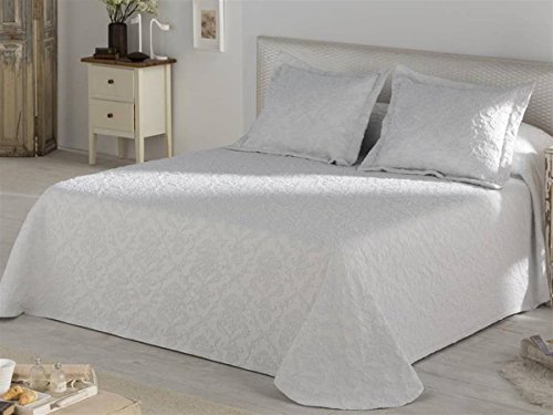Lanovenanube - Colcha piqué Magia Cama 135 - Color Blanco