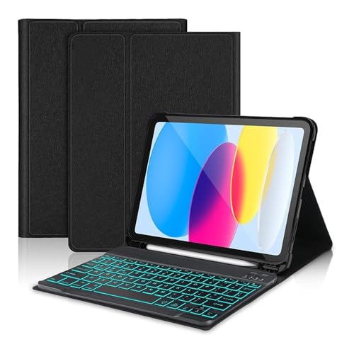 Clavier étui iPad Pro 12,9 pouces souris sans fil protection coque cuir verte