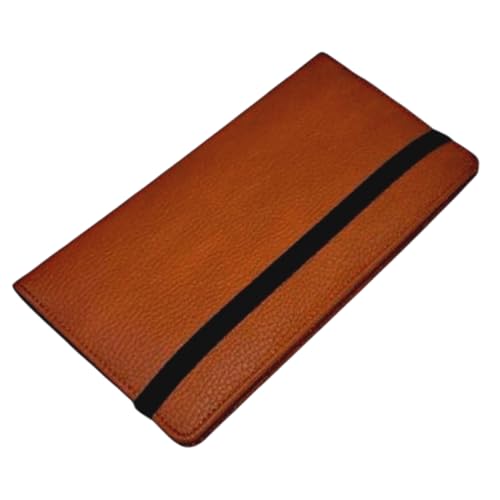 essart PU Leather Multiple Purpuse Cheque Case Check Book Cheque Book Holder Check Book Organizer Colour Butter Tan