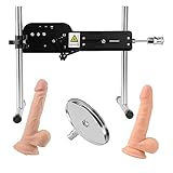 JESSKYLOVE Sex Machine APP/Remote Control Automatic and Adjustable Adult Sex Toys with Quick Air Connector Thrusting Sex Love Machine with 3 Attachments
