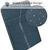 ProElife 13-Inch Laptop Sleeve Case for 2026-2022 MacBook Air 13.6 inch with Apple M5 M4 M3 M2 & MacBook Neo 13 inch 2026 (A18 Pro) Accessory Travelling Carry Canvas Bag Cover Simple Case (Navy Blue) #3