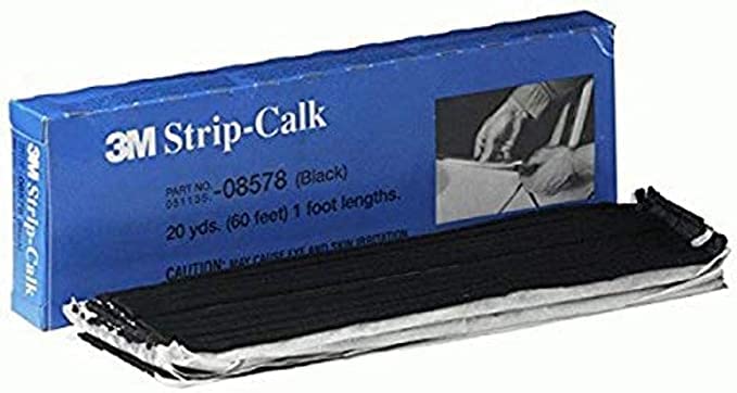 Install Bay Progressive Concepts 3MSTC 3M Strip Caulk 1 Inch Box of 60 Strips