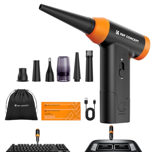 K&F CONCEPT d GA_X^[ u[ 150000RPM  6ރmYt iKʒ 2in1샂[h USB-C[d eʃobe[ Ԏgp /ԓ/PC/L[{[h/J/BBQ/Ƌ| C 5N