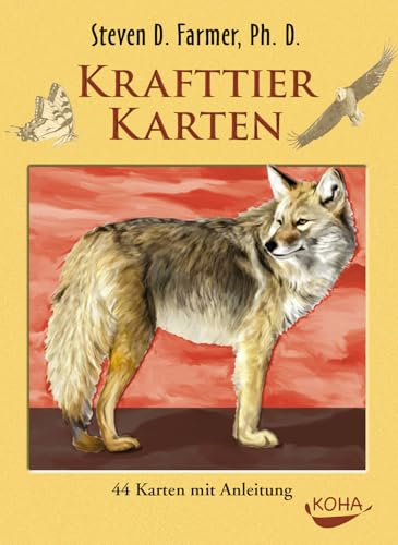 Krafttier Karten: 44 Karten mit Anleitung