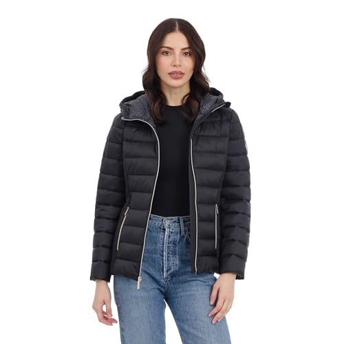 Michael Kors Women's Hooded Packable Puffer Jacket