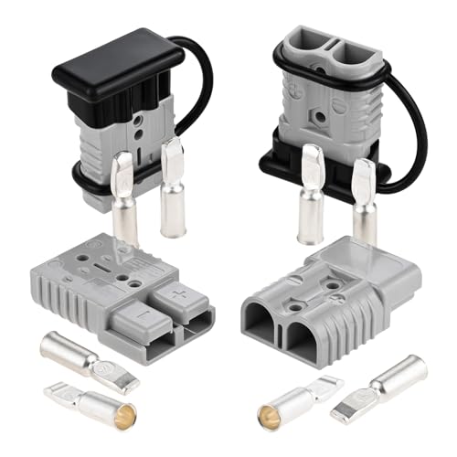 175A Battery Cable Connector for 1/0-4 Gauge Cable Wire Connector Compatible with Car Winch Trailer...