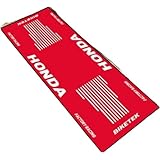 Leabdio オートバイのフロアマッ，ト洗えるノンスリップオイル吸収ガレージフロアパーキングマット，に適しています，自転車やバイクの駐輪やメンテナンス、ディスプレイに最適なバイクや自転車専用のカーペット (06,80X200cm)