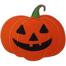 Hollowen Pumpkin Patch Iron On Patch Sew On Embroidery Badge Country Patch