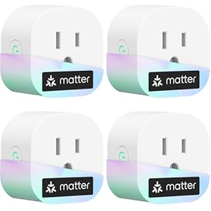 meross Matter Smart Plug Mini, FFS Easy Setup, 100%...