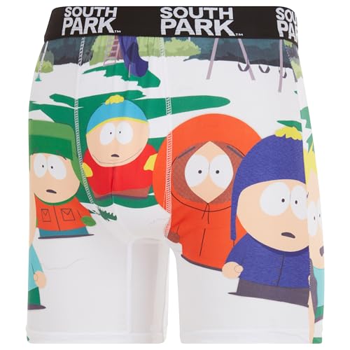 South Park Mens Boxer Briefs - Anti Chafing No Fly Boxer Briefs - Breathable Mens Underwear (Sizes S-XL)2