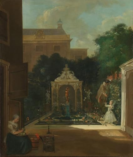 Peinture poster affiche decorative Cornelis Troost graffiti 60x90cm