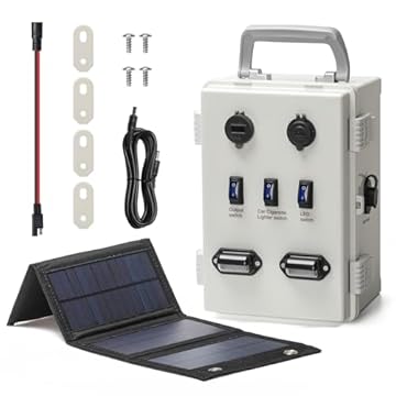 hunting blind solar kit