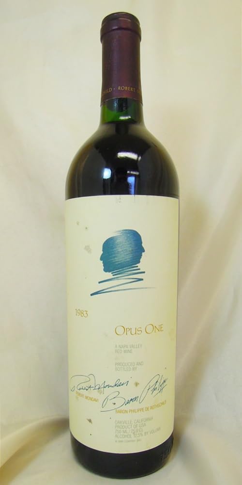 1983 オーパスワン カリフォルニア ナパ ヴァレー Opus One 1983 オーパスワン カリフォルニア ナパ ヴァレー Opus One 1983