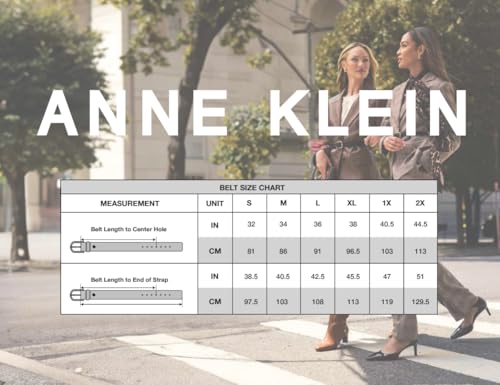 Anne Klein Women's Horsebit Pant Belt 5