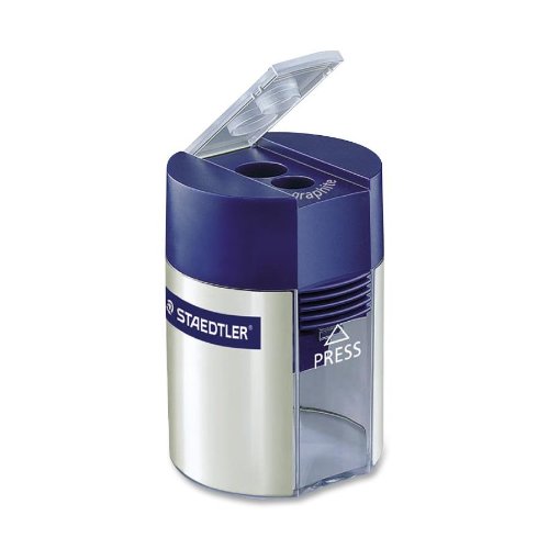 Taille-crayon Staedtler avec réservoir cylindrique pour mine précise
