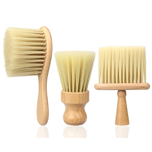 Brosses de barbier professionnelles en nylon doux pour la nuque