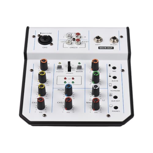 Mélangeur audio compact pour alimenter un micro de studio XLR et éliminer les bruits de fond - 7