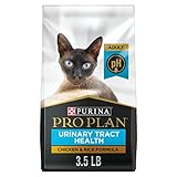 Purina Pro Plan Urinary Tract Cat Food, Chicken and Rice Formula - 3.5 lb. Bag