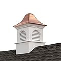 Good Directions Ridgefield Vinyl Cupola with Copper Roof, 36" x 57"