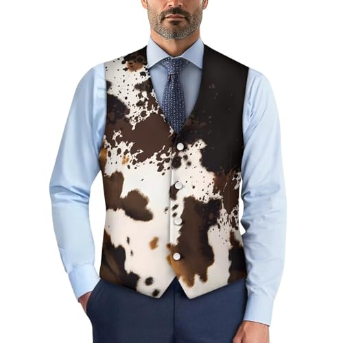 Men's Suit Vests Casual Formal Dress Vest Business Slim Fit Waistcoat Vest for Suits Tuxedo with Back Strap S-4XL