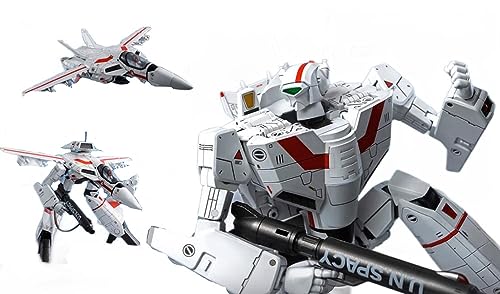 �uAC�vThreeZero �}�N���X 8�C���` ROBO-DOU VF-1J Rick Hunter ���{�b�g �@�b �ό` �� �A�N�V���� �t�B�M���A �����i