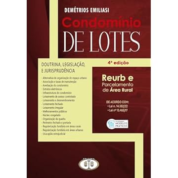 Capa do livro Condomínio de Lotes 4Ed.2024