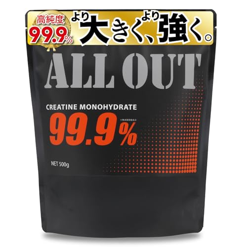 ALLOUT NA` mnCh[g pE_[ 500g creatine monohydrate x99.9%