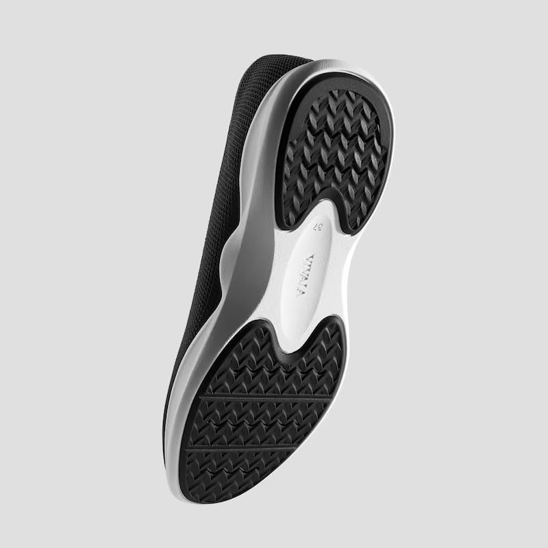 VIVAIA Izabel Women's Flat Shoe Comfortable Slip on Sneaker Ballet Flats Round Toe Slip Resistant Water Repellent Walking Shoes 6