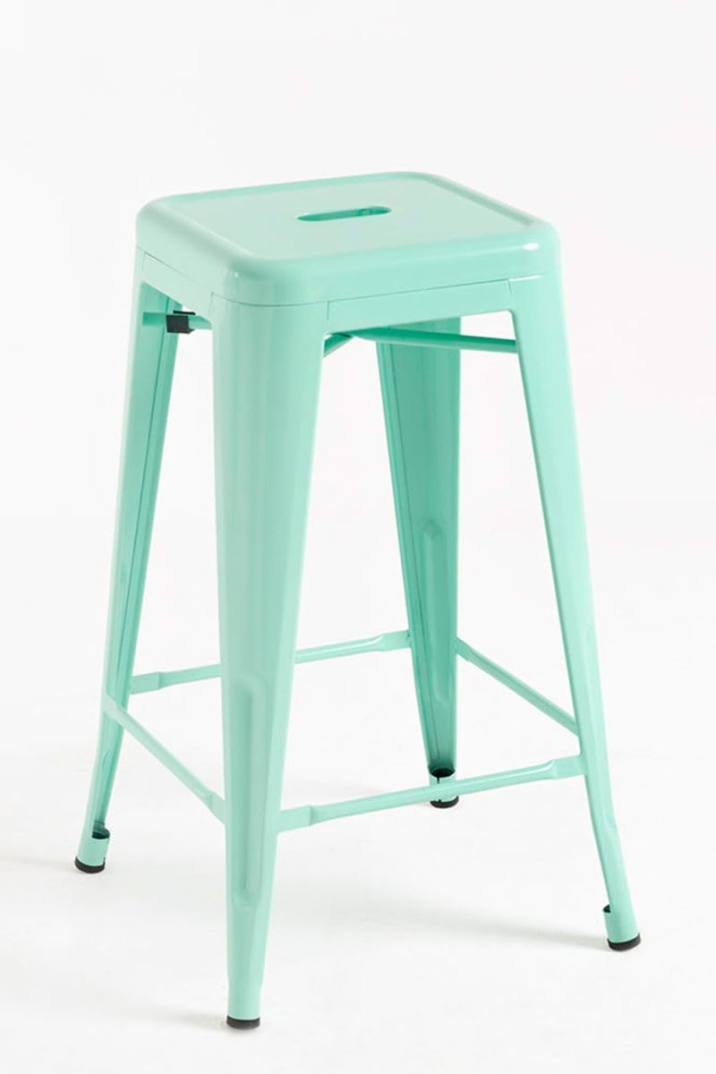 Regalos Miguel - Packs Taburetes Bajos - Pack 2 Taburetes Torix Bajos - Verde Menta