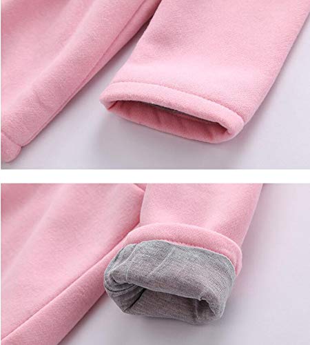 Baby Girl\'s Toddler Kids Fall Winter Coat Jacket Outerwear Ears Hood Hoodie (Gray, 6-12 Months)