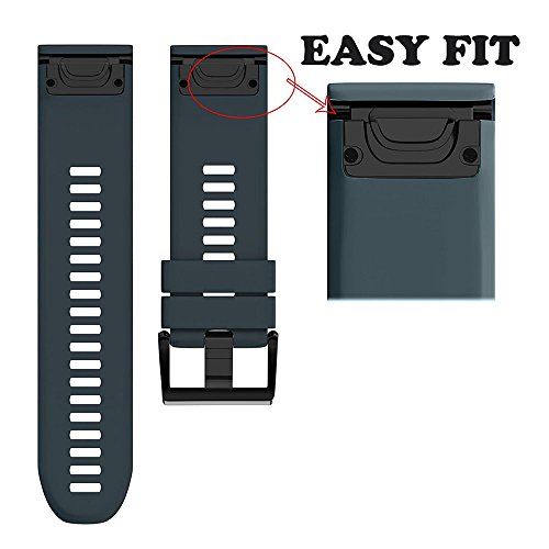 Compatible Fenix 5X Soft Silicone Watch Strap