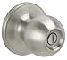 Dexter by Schlage J40CNA619 Corona Bed and Bath Knob, Satin Nickel