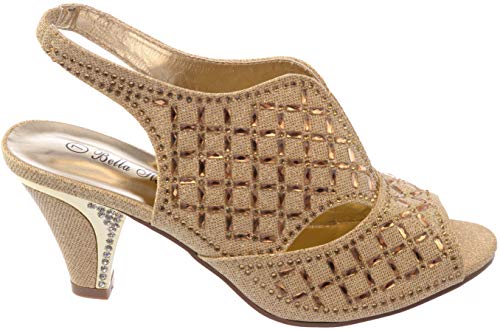 kinmi37 womens Evening Sandal Rhinestone Dress-Shoes - Image 4