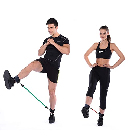 Image of FITCOZI Natural Rubber Leg Strength Resistance Band For Heavy Workout, Exercise And Stretching For Men And Women